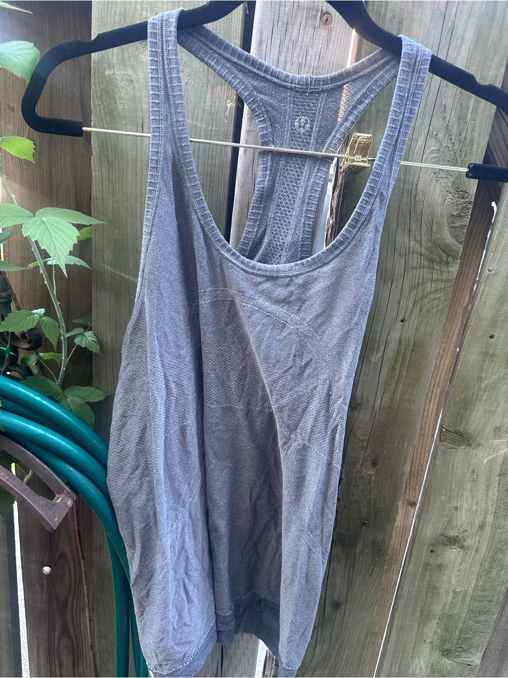 lululemon athletica Gray Tank Top size 12 - Picture 2 of 4